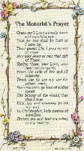 The Motorist's Prayer