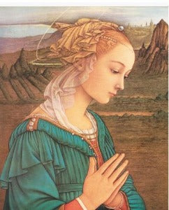 Lippi Madonna A4 grootte