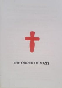 The New Order of Mass Leaflet