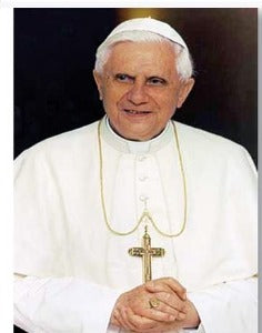 Pope Benedict XVI A4 size