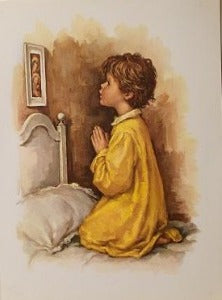 Child Praying A5 size