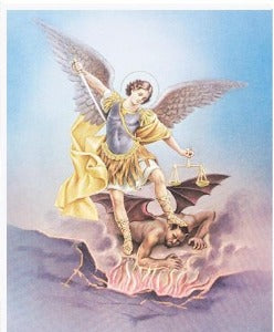 St Michael die Aartsengel A4 grootte