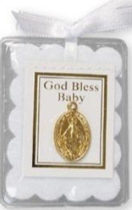 Baby Medal White