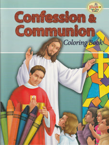 Confession & Communion Coloring Book