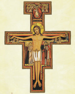 San Damiano Cross A4 size