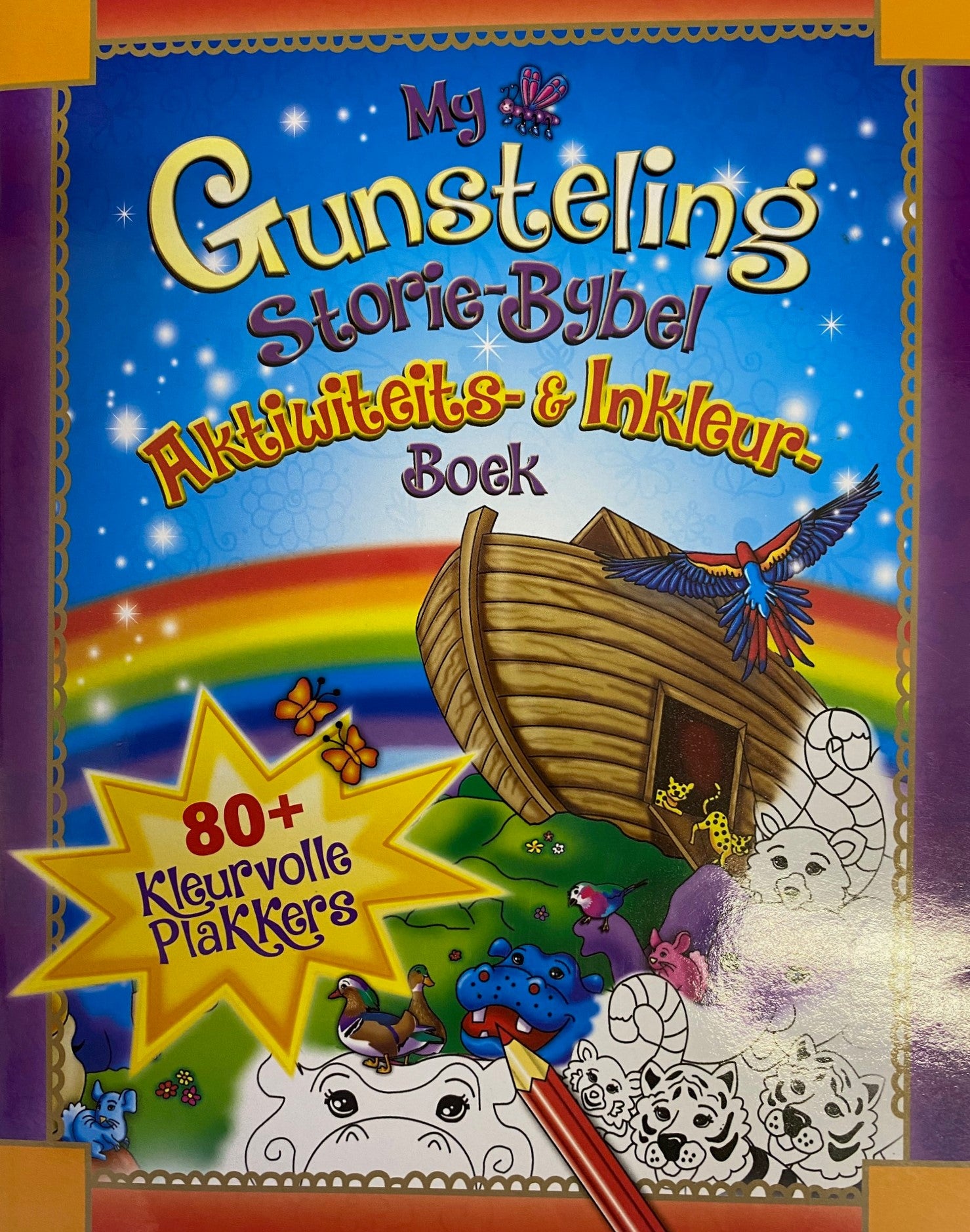 My Gunsteling Storie-bybel Aktiwiteits-en-inkleur Boek