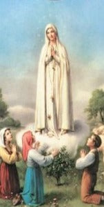 Our Lady of Fatima A4 grootte