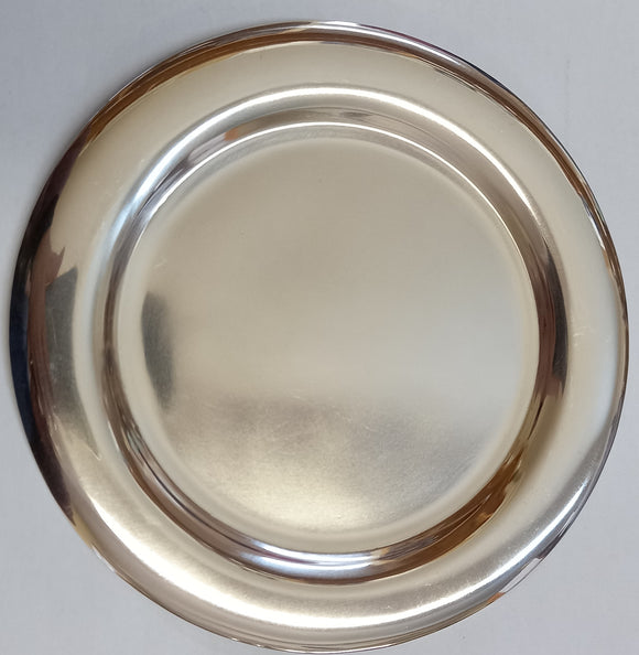 Silver plated Paten 16.5cm