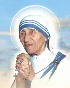 St Teresa  of Calcutta A4 size