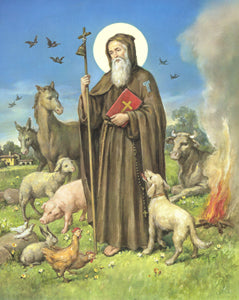 St Anthony the Abbot  A4 size