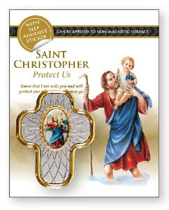 St Christopher Car Plaque