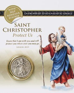 St Christopher Car Plaque