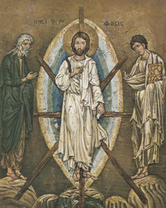 The Transfiguration Icon  A4 size